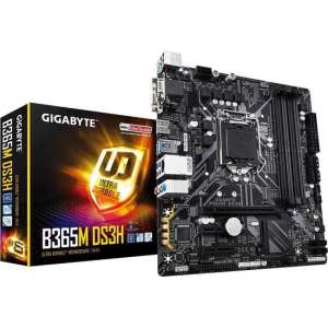Gigabyte B365M DS3H moederbord LGA 1151 (Socket H4) Micro ATX Intel B365
