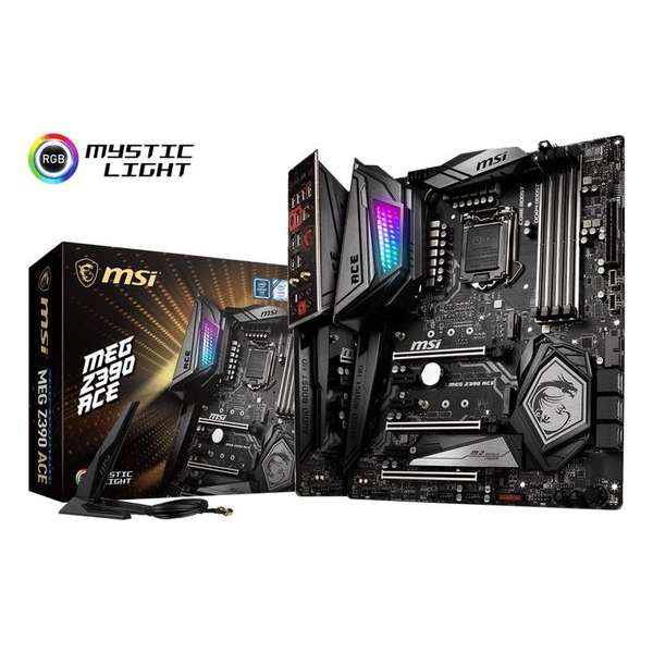 MSI MEG Z390 ACE moederbord LGA 1151 (Socket H4) ATX Intel Z390