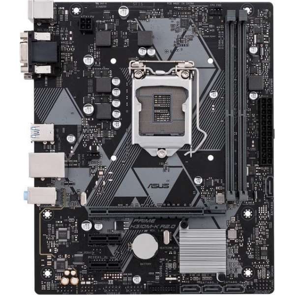 ASUS PRIME H310M-K R2.0 moederbord LGA 1151 (Socket H4) Micro ATX Intel® H310