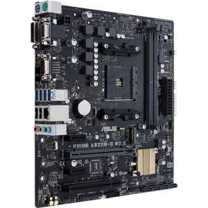 ASUS PRIME A320M-C R2.0 moederbord Socket AM4 Micro ATX AMD A320