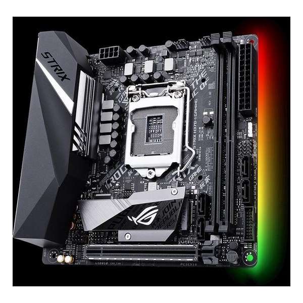 ASUS ROG Strix H370-I Gaming moederbord LGA 1151 (Socket H4) Mini ITX Intel® H370