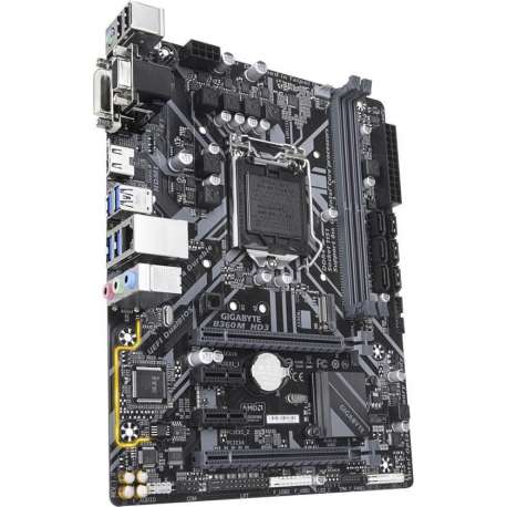 Gigabyte B360M HD3 Intel B360 Express LGA 1151 (Socket H4) Micro ATX moederbord