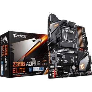 Gigabyte Z390 AORUS ELITE moederbord LGA 1151 (Socket H4) ATX Intel Z390