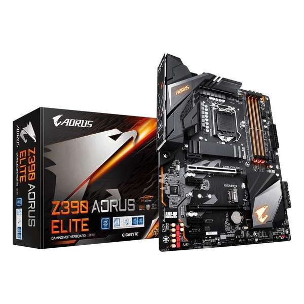 Gigabyte Z390 AORUS ELITE moederbord LGA 1151 (Socket H4) ATX Intel Z390