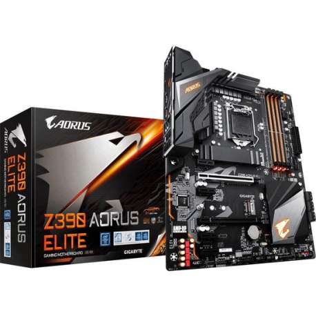 Gigabyte Z390 AORUS ELITE moederbord LGA 1151 (Socket H4) ATX Intel Z390