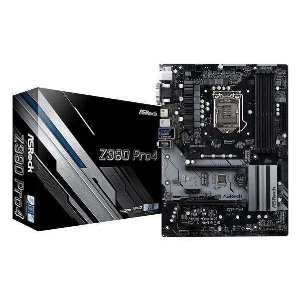 Asrock Z390 PRO4 moederbord LGA 1151 (Socket H4) ATX Intel Z390