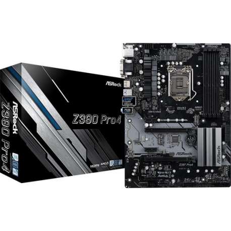 Asrock Z390 PRO4 moederbord LGA 1151 (Socket H4) ATX Intel Z390