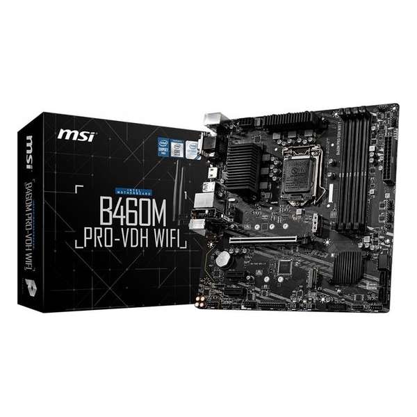 MSI B460M PRO-VDH WIFI LGA 1200 Micro ATX Intel B460