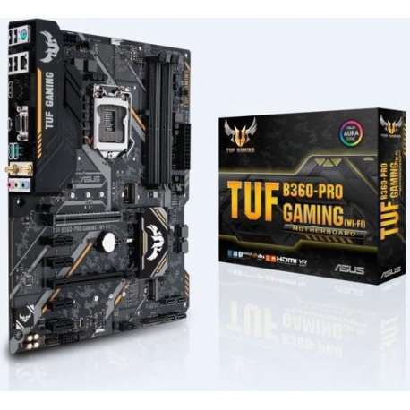 ASUS TUF B360-PRO GAMING (WI-FI) LGA 1151 (Socket H4) ATX Intel® B360