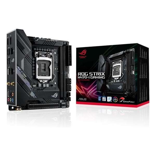 ASUS ROG STRIX H470-I GAMING Mini ITX Intel H470