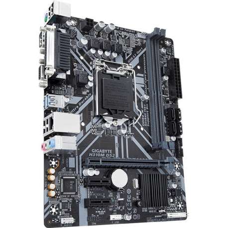 Gigabyte H310M DS2 moederbord LGA 1151 (Socket H4) Intel® H310 Micro ATX