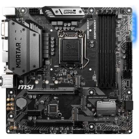MSI MAG Z390M MORTAR moederbord LGA 1151 (Socket H4) Micro ATX Intel Z390