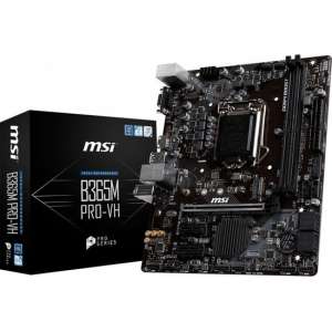 MSI B365M PRO-VH moederbord LGA 1151 (Socket H4) Micro ATX Intel B365