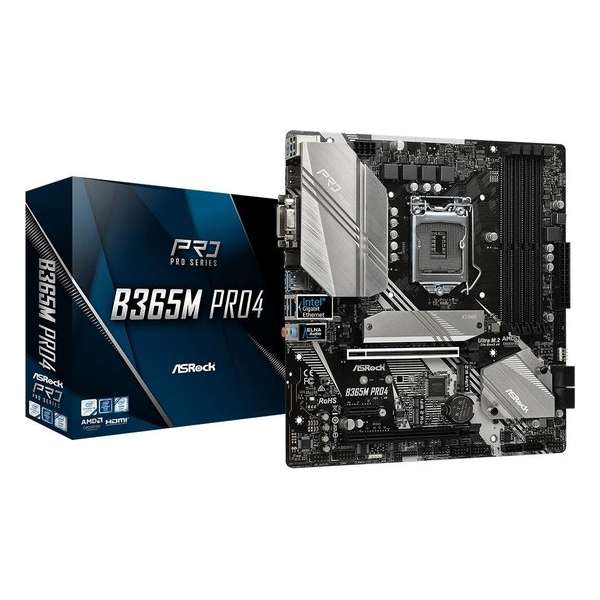 Asrock B365M Pro4 LGA 1151 (Socket H4) Micro ATX Intel B365