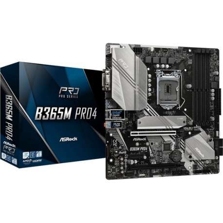 Asrock B365M Pro4 LGA 1151 (Socket H4) Micro ATX Intel B365