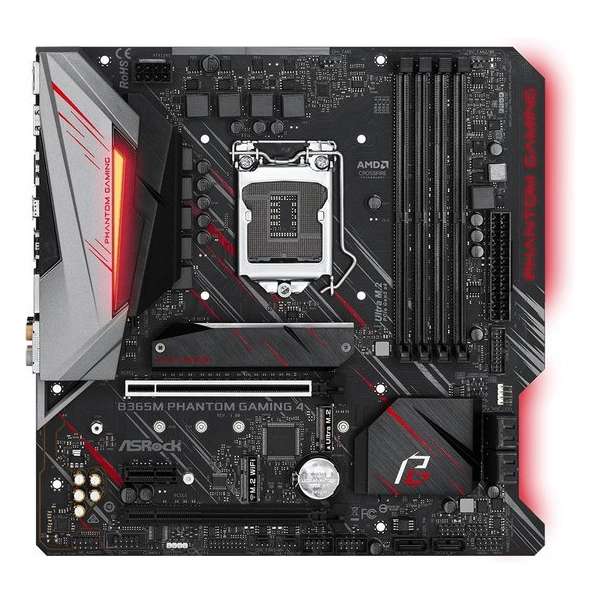 Asrock B365M Phantom Gaming 4 LGA 1151 (Socket H4) Micro ATX Intel B365