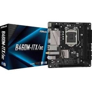 Asrock B460M-ITX/AC moederbord LGA 1200 Mini ITX Intel B460