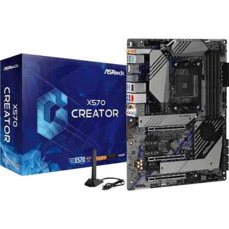 Asrock X570 Creator Socket AM4 ATX AMD X570