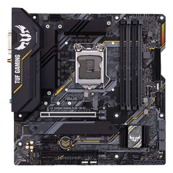 ASUS TUF GAMING B460M-PLUS (WI-FI) LGA 1200 Micro ATX Intel B460