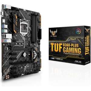 ASUS TUF B360-PLUS GAMING LGA 1151 (Socket H4) ATX Intel® B360