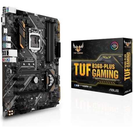 ASUS TUF B360-PLUS GAMING LGA 1151 (Socket H4) ATX Intel® B360