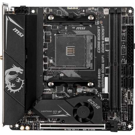 MSI MPG B550I Gaming Edge WiFi Socket AM4 mini ITX AMD B550