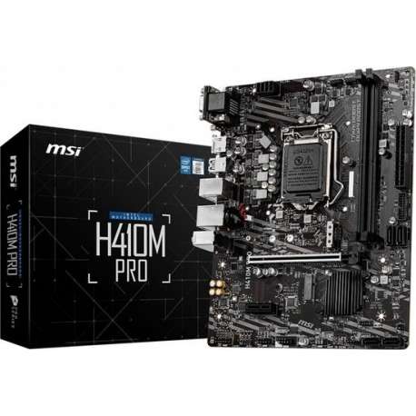 MSI H410M-PRO LGA 1200 micro ATX Intel H410