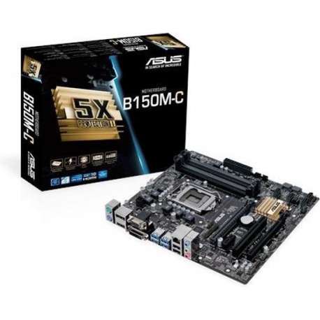 ASUS B150M-C/CSM moederbord Intel® B150