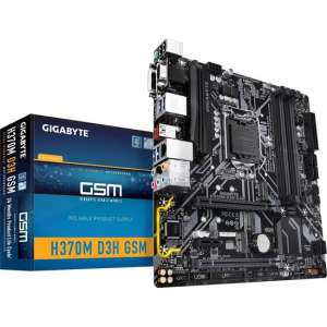 Gigabyte H370M D3H GSM moederbord LGA 1151 (Socket H4) Micro ATX Intel® H370