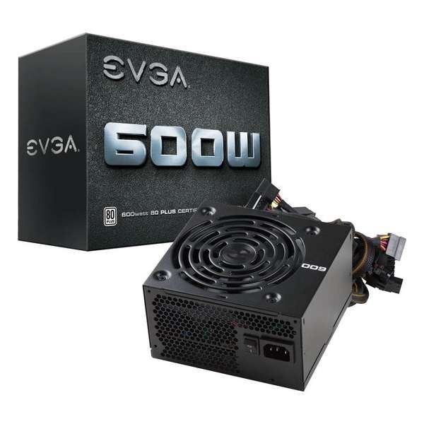 EVGA 600W power supply unit ATX Zwart