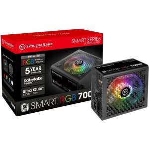 Thermaltake Smart RGB power supply unit 700 W ATX Zwart