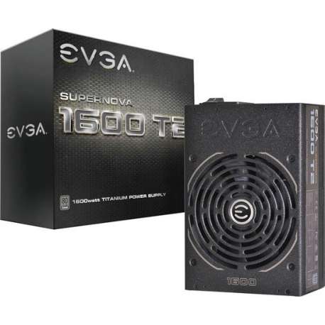 EVGA SuperNOVA 1600 T2 power supply unit 1600 W Zwart