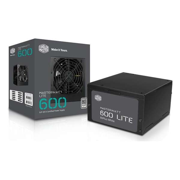 Cooler Master MasterWatt Lite 600W voeding