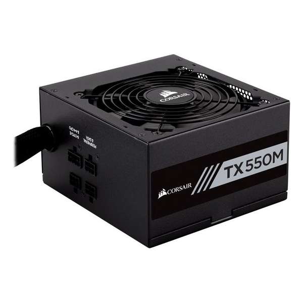 Corsair TX550M power supply unit 550 W ATX Zwart