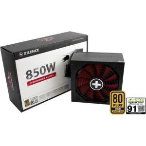 Xilence XP850MR9 power supply unit 850 W ATX Zwart, Rood