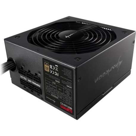 Sharkoon WPM Gold ZERO power supply unit 750 W ATX Zwart