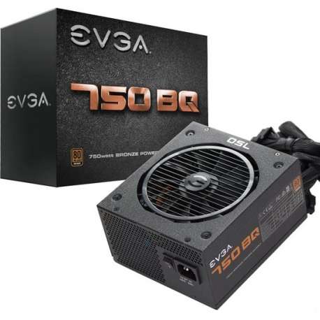 EVGA 110-BQ-0750-V2 power supply unit 750 W ATX Zwart