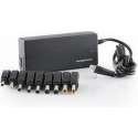 Modecom ZL-MC-UC90.1-AS10 ROYAL UNIVERSAL CAR POWER ADAPTER FOR LAPTOPS [90W, OVP,/ OCP/ SCP, Black]