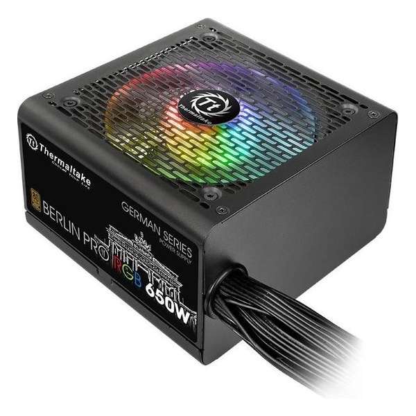 Thermaltake Berlin Pro RGB power supply unit 650 W ATX Zwart
