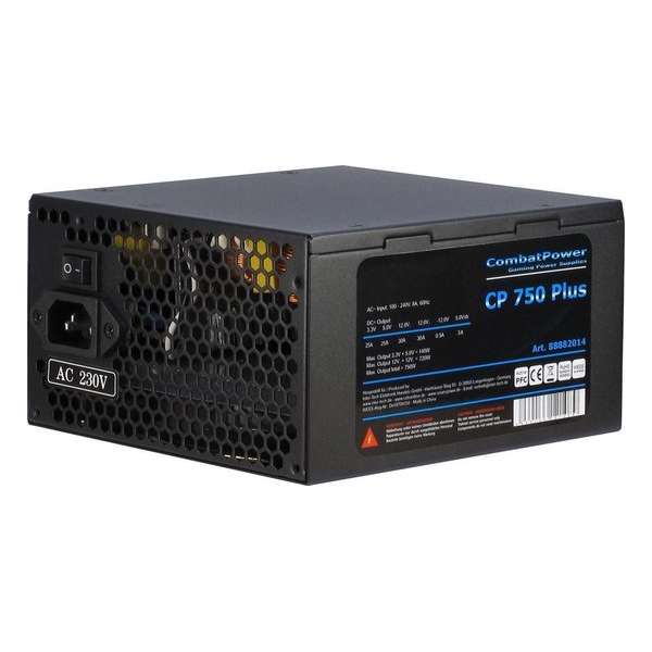 Inter-Tech CP-750W Plus power supply unit ATX Zwart