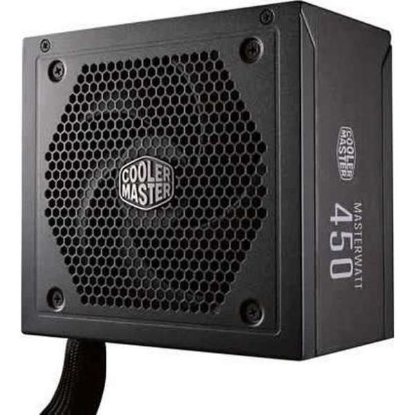 Cooler Master MasterWatt 450 power supply unit 450 W 24-pin ATX ATX Zwart