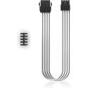 DEEPCOOL EC300-CPU8P-WH - Verlengkabel voor interne kabelvoeding - Verlengkabel 8 pins (4 + 2) CPU