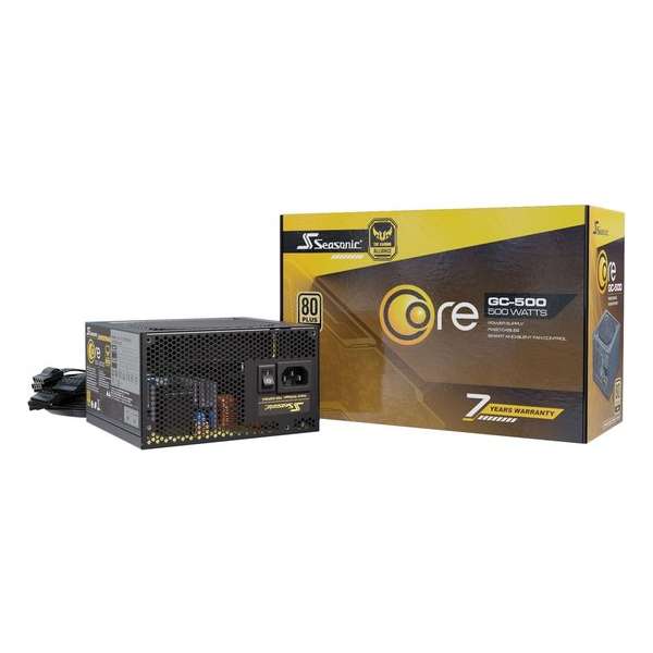Seasonic SSR-500LC power supply unit 500 W ATX Zwart