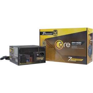 Seasonic SSR-500LM power supply unit 500 W ATX Zwart