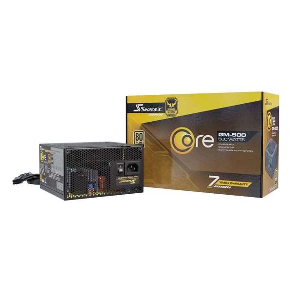 Seasonic SSR-500LM power supply unit 500 W ATX Zwart