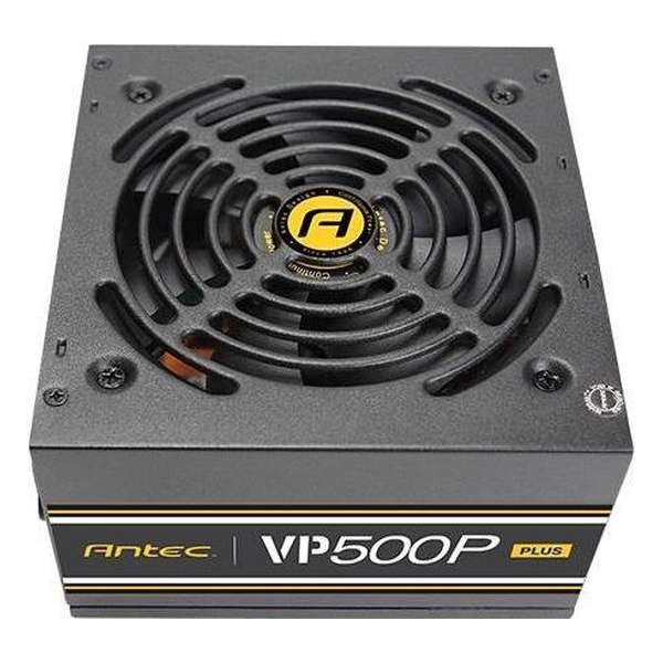 Antec VP500P Plus EC power supply unit 500 W ATX Zwart