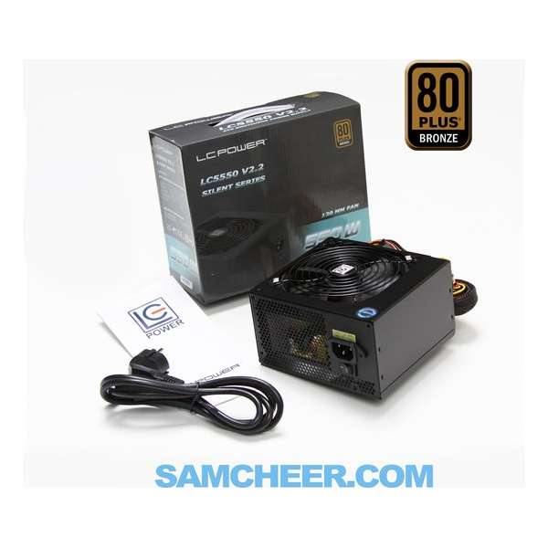 LC5550-V2.2 (80+Bronze) 550 W Silent Serie