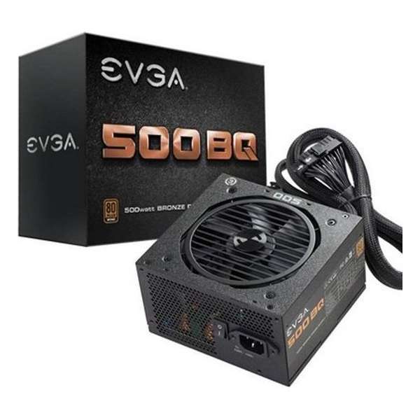EVGA 500 BQ power supply unit 500 W ATX Zwart