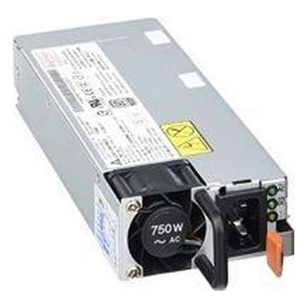 Lenovo 4P57A12649 power supply unit 450 W Zwart, Metallic