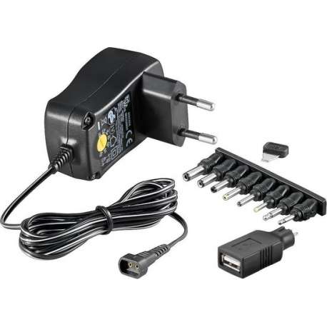 Techly IPW-NTS600G netvoeding & inverter Binnen Zwart